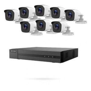 Kit 8 cámaras bullet Hikvision