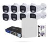 Kit de 8 cámaras IBINTEL para Ajax con NVR Ajax y switch PoE