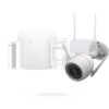 Kit Alarma Ajax 4G para Vivienda Sin Internet con Router 4G y Cámara EZVIZ H3C 3K