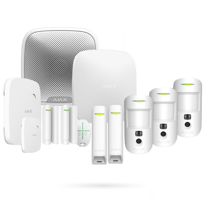 Kit Alarma Ajax Chalet Completo