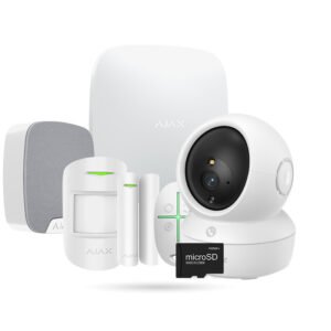Kit Alarma Ajax Protección Casa con Cámara EZVIZ H6C PRO 3K y Sirena Interior