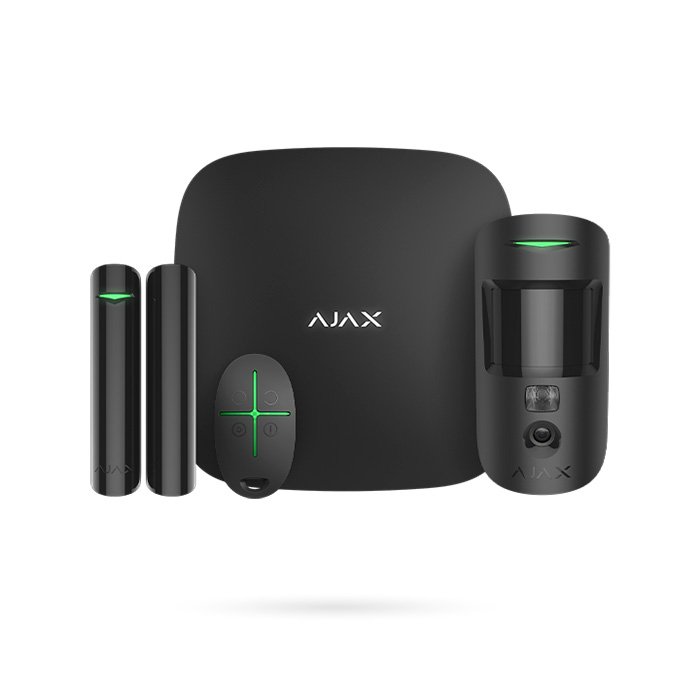 Kit Alarma Antiokupas Ajax Hub 2 con MotionCam y Registro Fotográfico