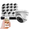 Kit Comunidad 16 cámaras domo CCTV Hikvision