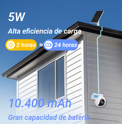 EZVIZ HB8 PRO 4K con batería de alta eficiencia