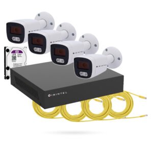 Kit IBINTEL ULTRA de 4 cámaras exterior 8 MP