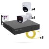 Kit IBINTEL ULTRA de 8 cámaras 8 MP