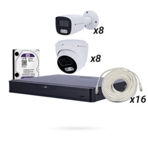 Kit IP IBINTEL de 16 cámaras 4 MP
