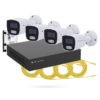 Kit IP IBINTEL de 4 cámaras 4 MP para exterior
