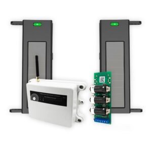 Pack Barrera Infrarroja Solar 60 m para Alarma Ajax con Transmitter