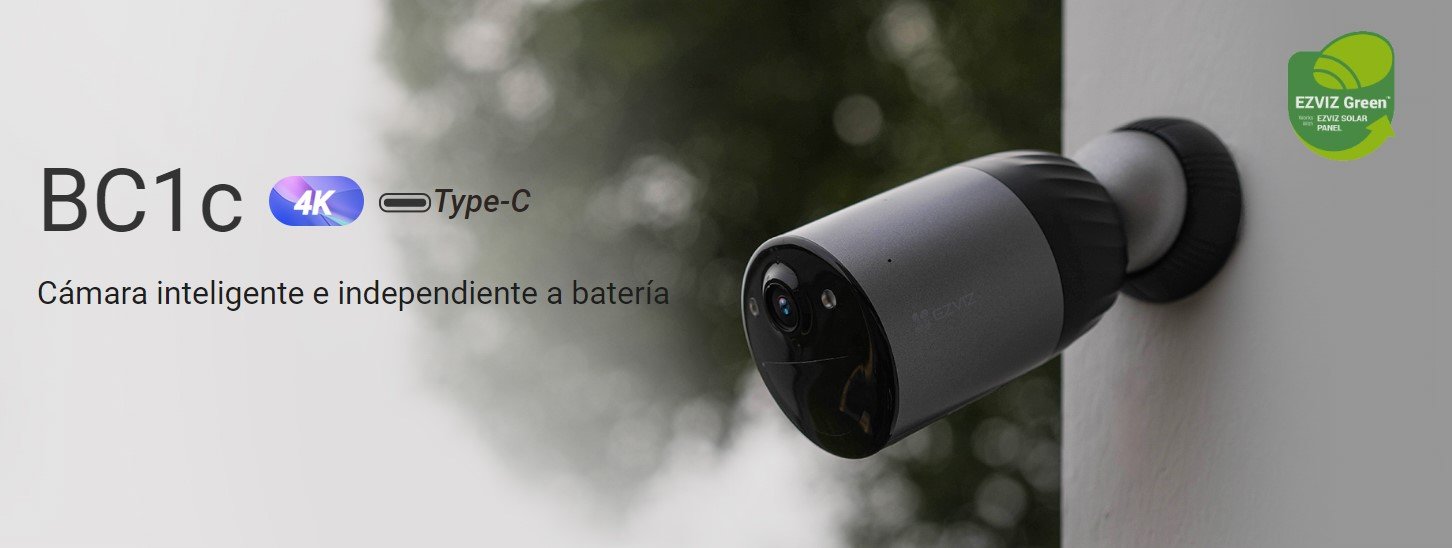EZVIZ BC1C 4K a batería