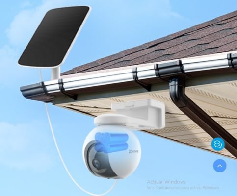 EZVIZ EB8 4G con panel solar