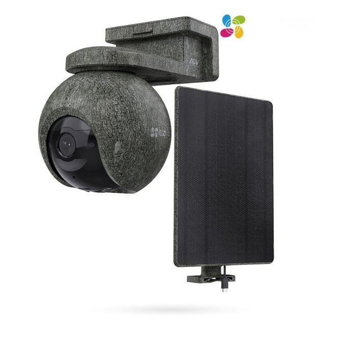 Pack cámara de vigilancia para el campo EZVIZ EB8 PRO Ranger con panel solar